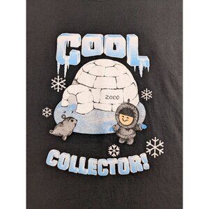 Vintage Hallmark Keepsake Ornaments Cool Collector T-Shirt 2000‎ Black Adult XL
